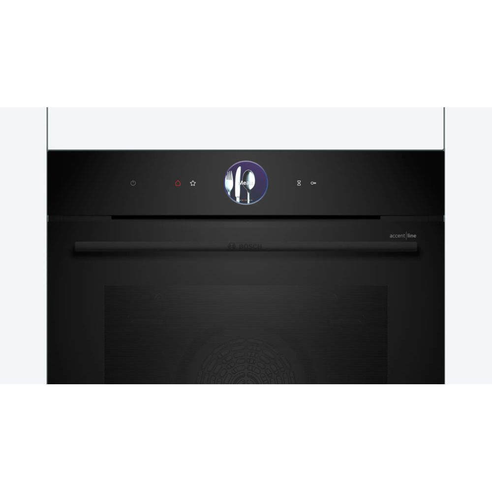 Духовой шкаф электрический Bosch HBG9763B1S, черный