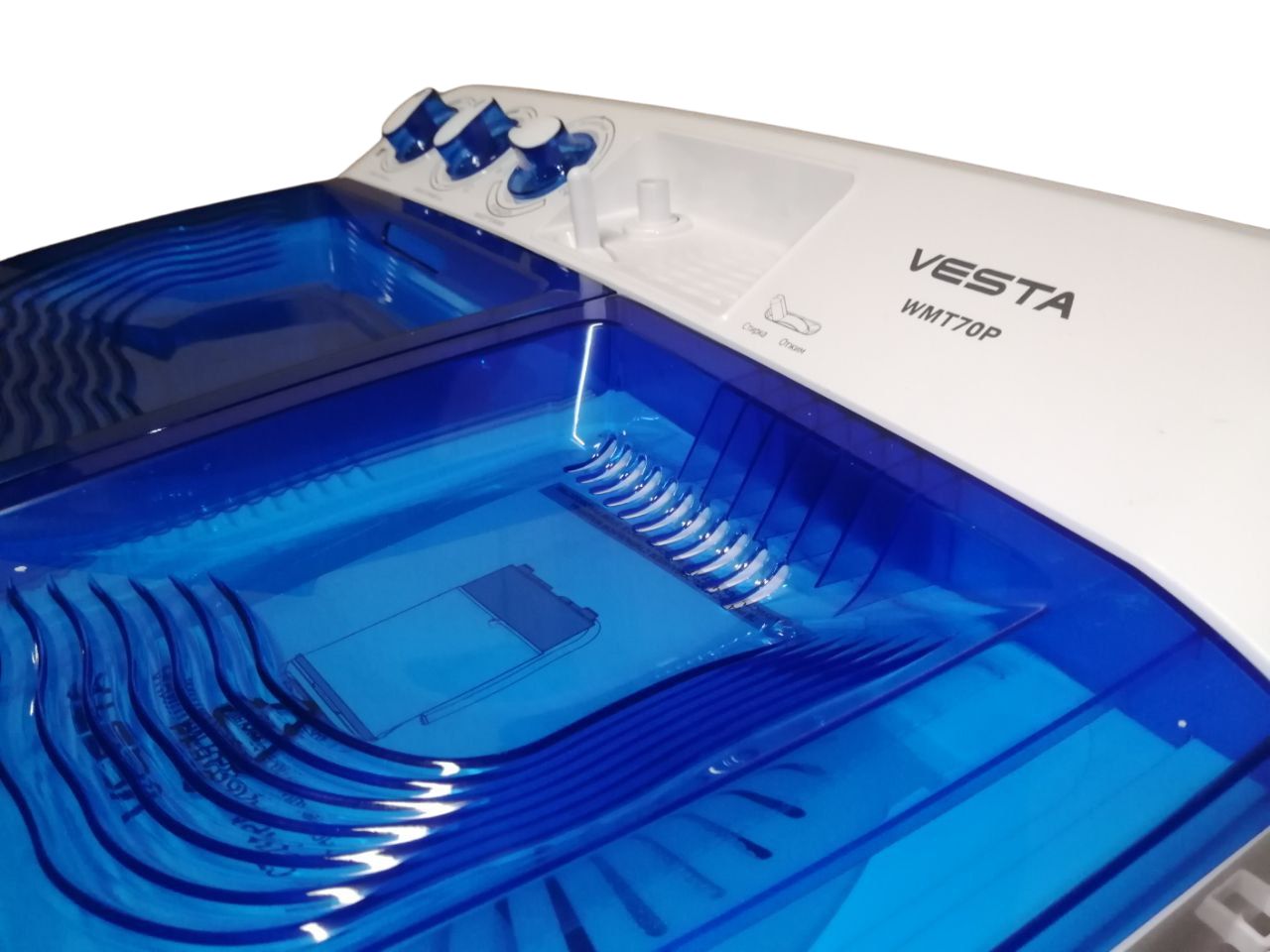 Стиральная машина Vesta WMT 70P, синий