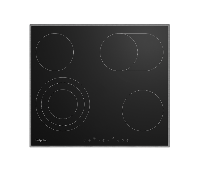 Варочная панель электрическая Hotpoint HR 6T7 X S, черный