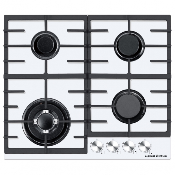 Варочная панель газовая Zigmund & Shtain M 28.6 W, белый