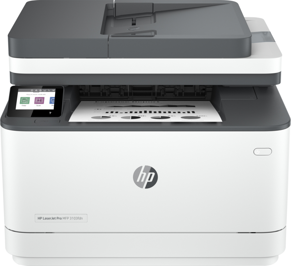 МФУ лазерное HP LaserJet Pro 3103fdn (3G631A), белый/черный