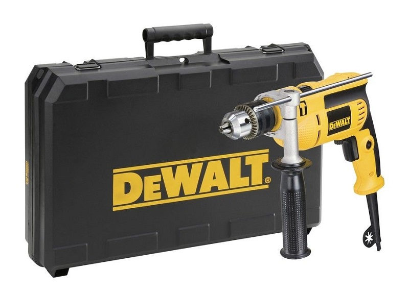 Дрель ударная DeWALT DWD024K-QS (кейс в комплекте)