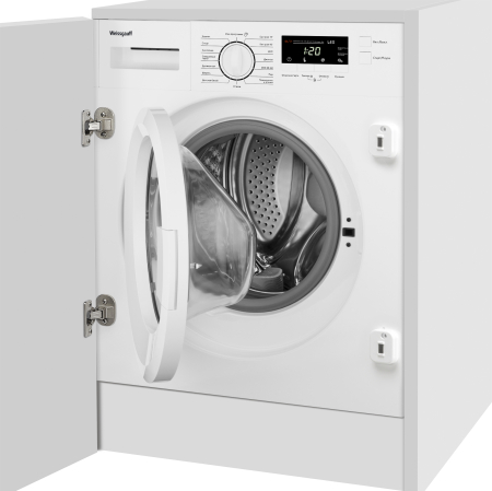 Стиральная машина встраиваемая Weissgauff WMI 6147 Inverter Steam, белый