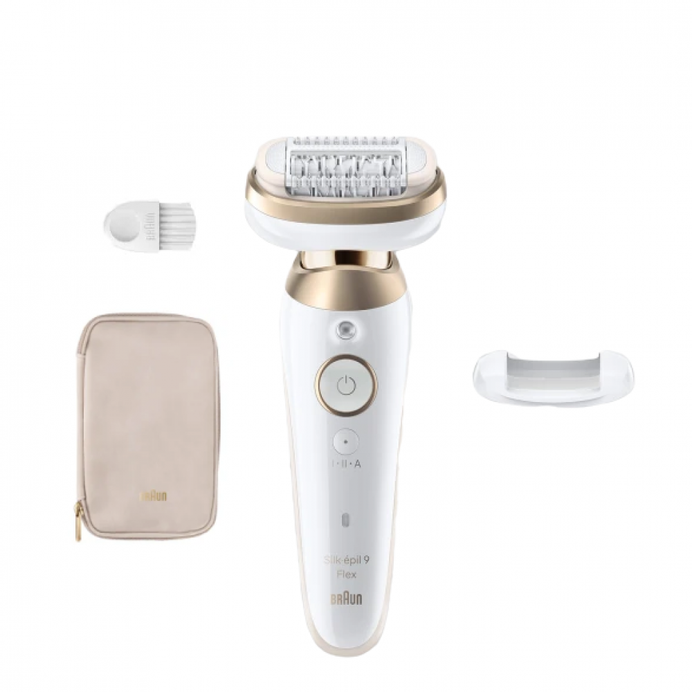 Эпилятор Braun Silk-epil 9 Flex SES 9-011, белый
