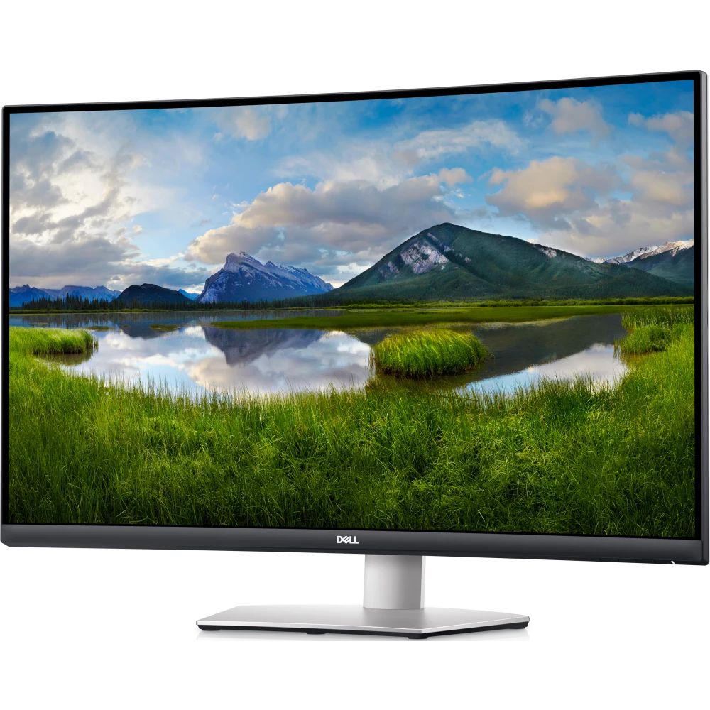 Монитор DELL S3221QSA, черный/серебристый