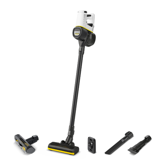 Пылесос вертикальный Karcher VC 4 Cordless myHome Pet (1.198-633.0), белый/черный