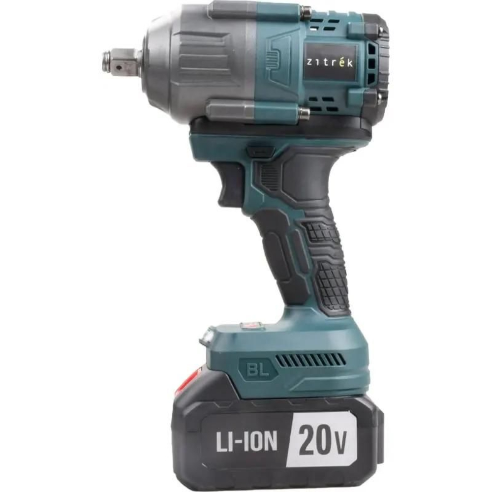 Гайковерт аккумуляторный ударный Zitrek Crusher 20 PRO, арт. 085-1020 (кейс, с 2 АКБ и ЗУ)
