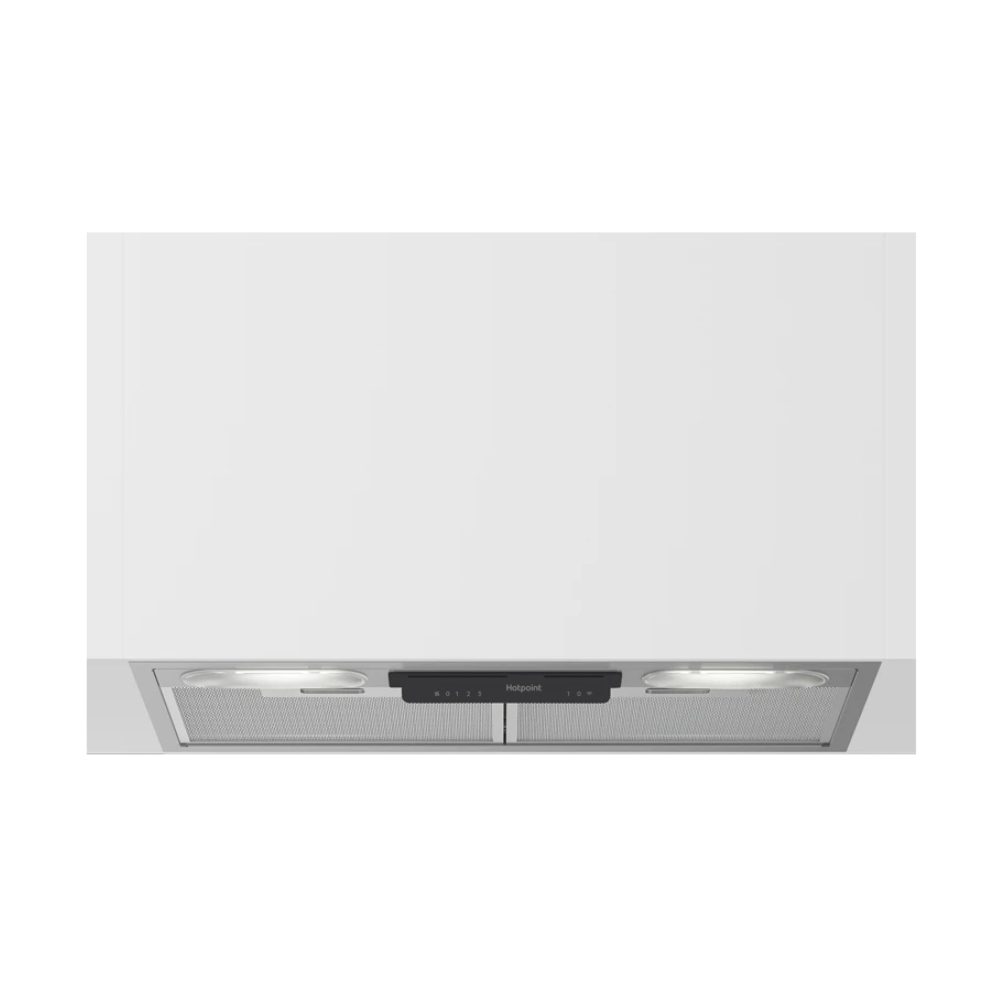 Вытяжка встраиваемая Hotpoint HPAE 52FLS X, серебристый