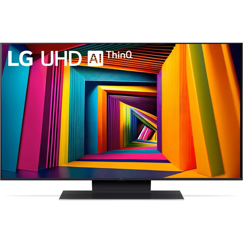 Телевизор LG 43UT91006LA.ARUG, черный