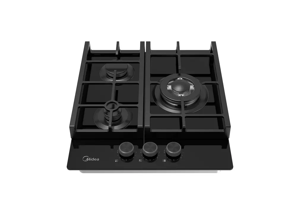 Варочная панель газовая Midea MG449TGB, черный