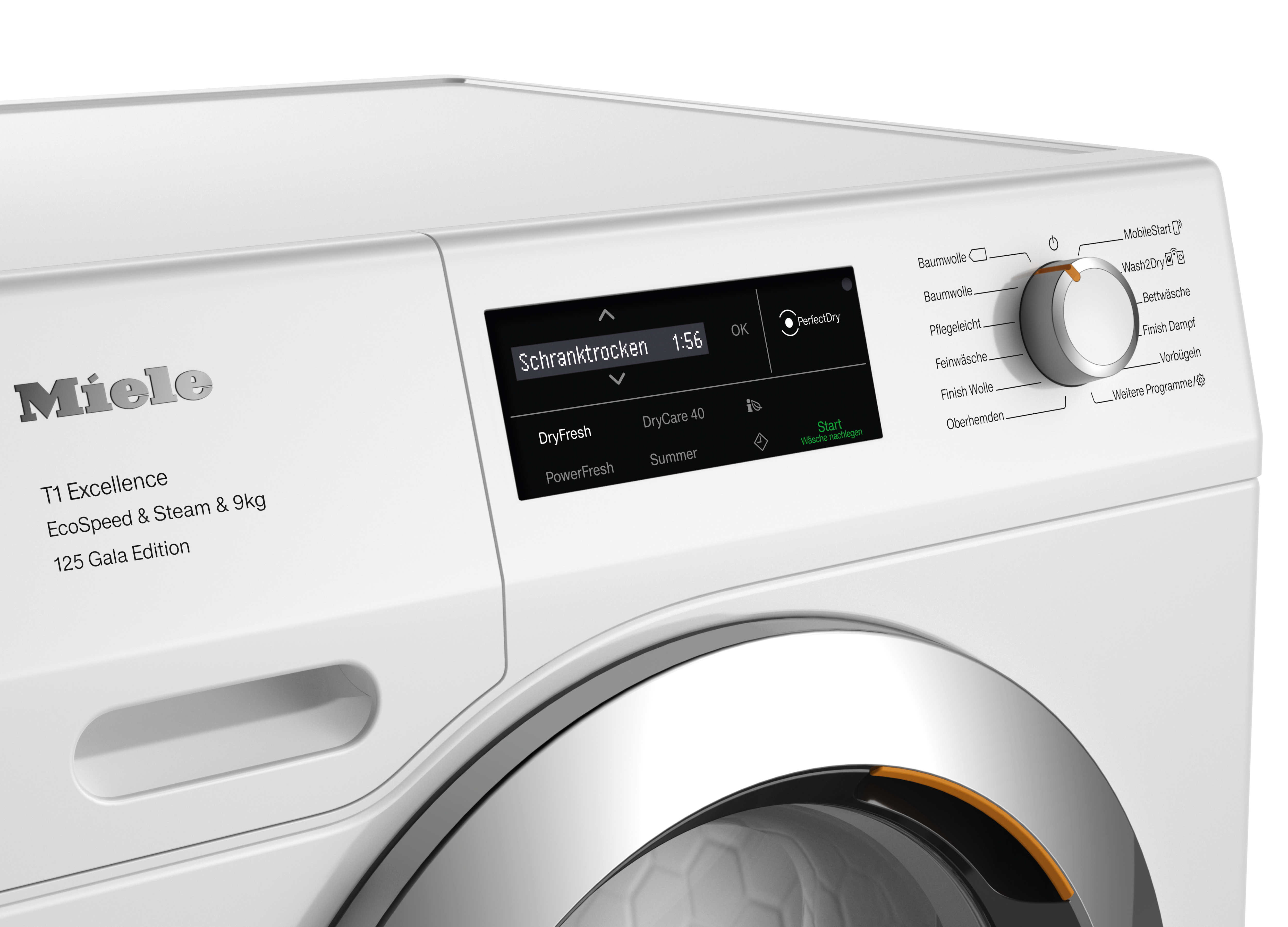 Сушильная машина Miele TEL695WP 125 Gala Edition Lotus White, белый лотос
