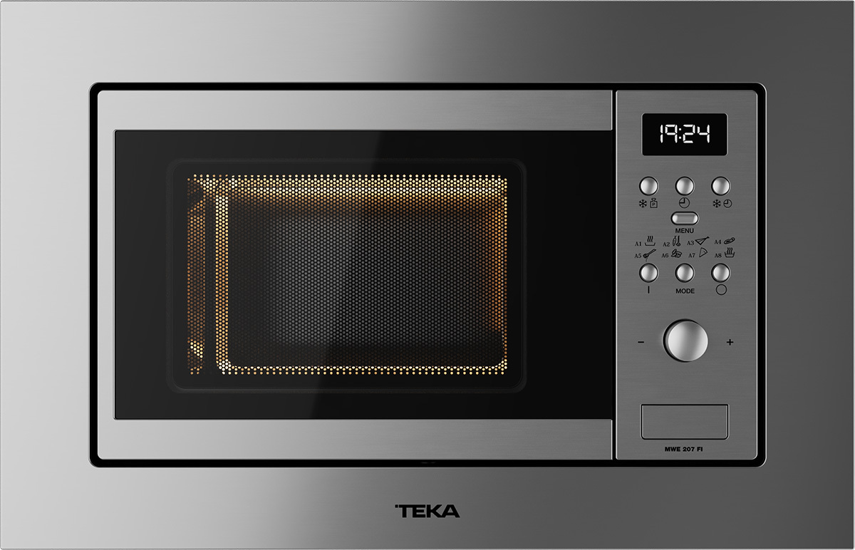 Микроволновая печь встраиваемая Teka MWE 207 FI Stainless Steel, нержавеющая сталь