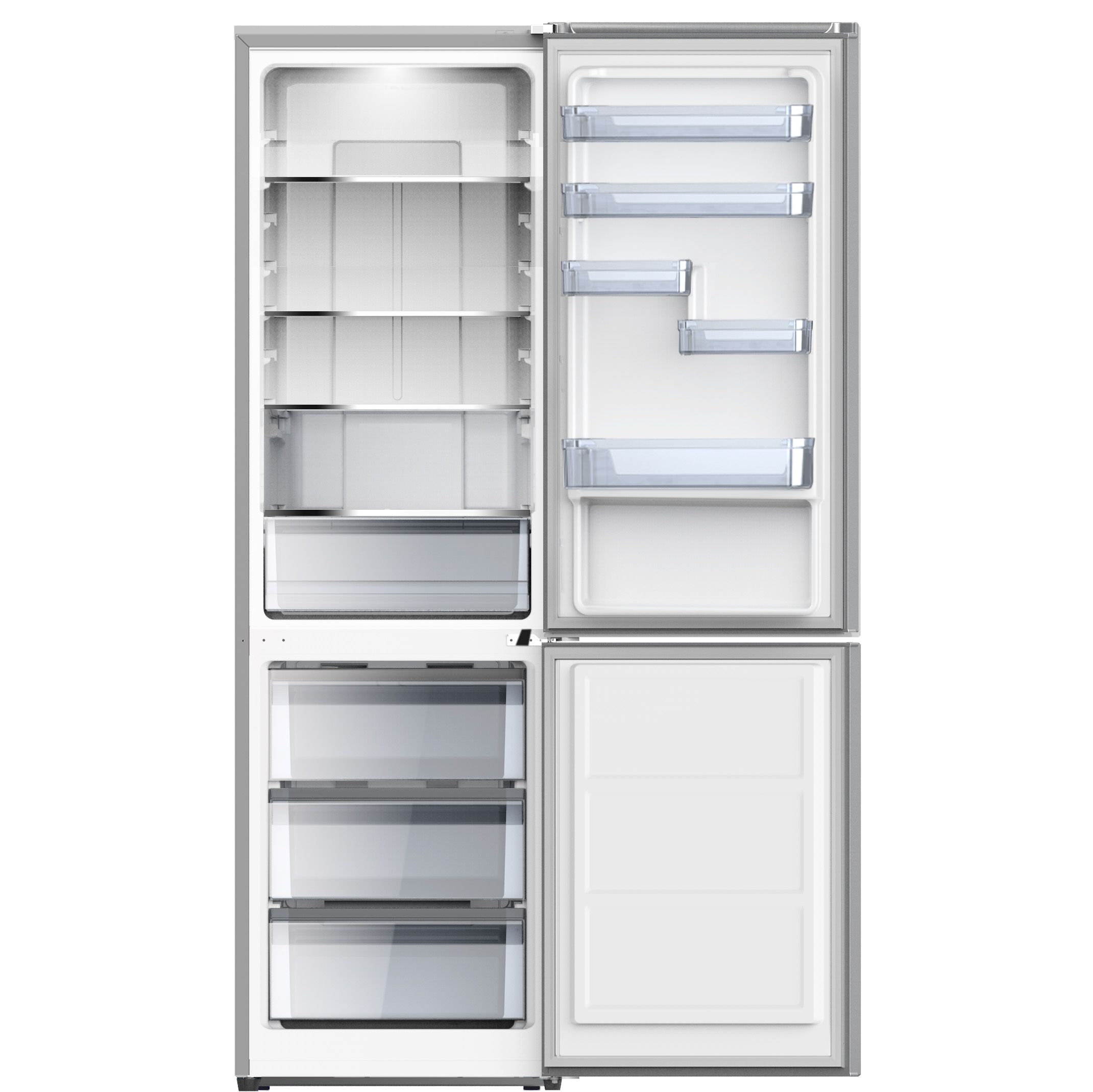 Холодильник Evelux FS 2291 DX, нержавеющая сталь