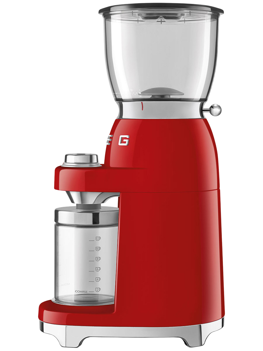 Кофемолка Smeg CGF11RDEU, красный