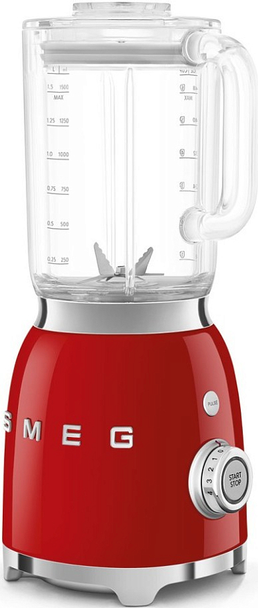 Блендер стационарный Smeg BLF03RDEU, красный