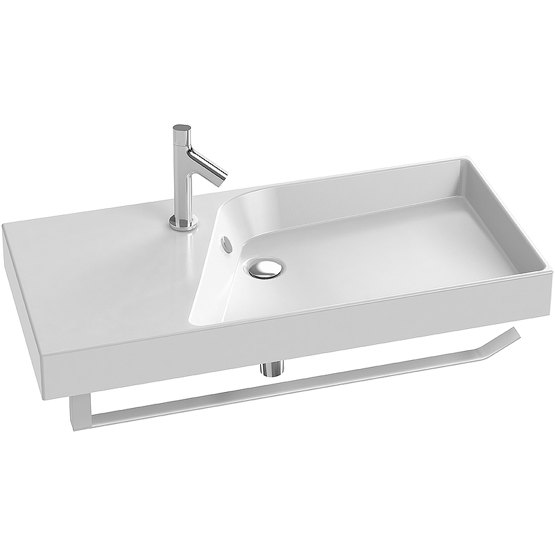 Раковина-столешница Jacob Delafon Rythmik EXN112-Z-00 100 см, белый
