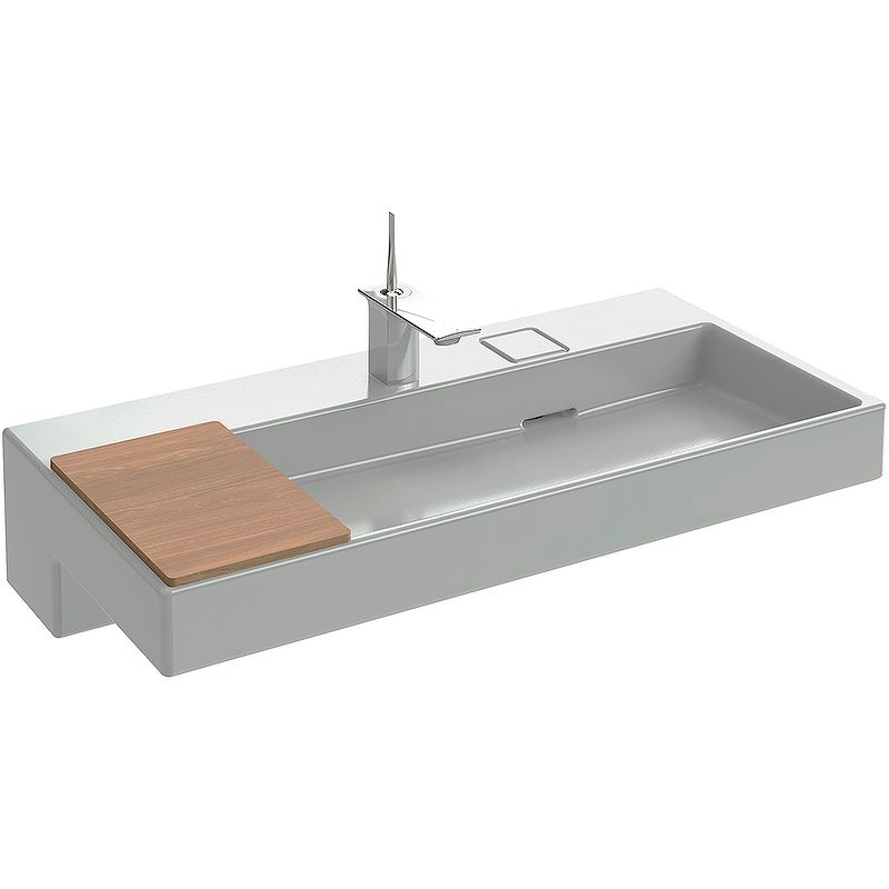 Раковина Jacob Delafon Terrace EXC9112-00 100 см (с подсветкой), белый