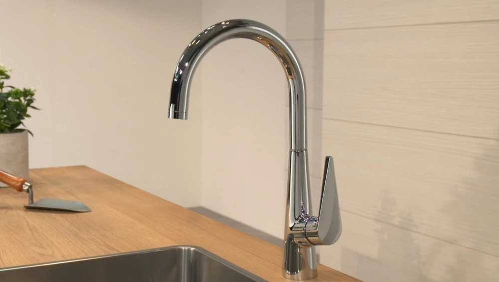 Смеситель для кухни Hansgrohe Talis M51 72814000, хром