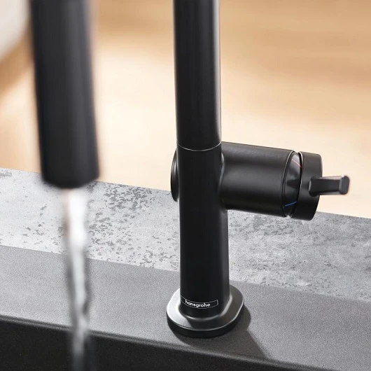 Смеситель для кухни Hansgrohe Talis M54 72804670, черный матовый