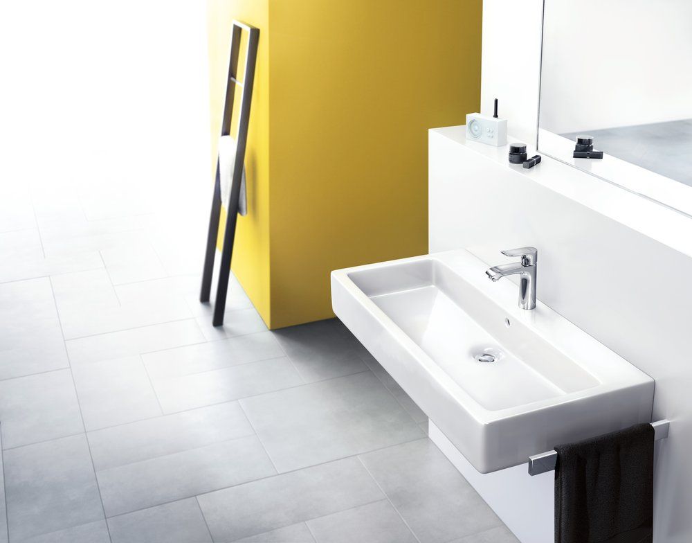 Смеситель для раковины Hansgrohe Metris 31080000 (с донным клапаном)