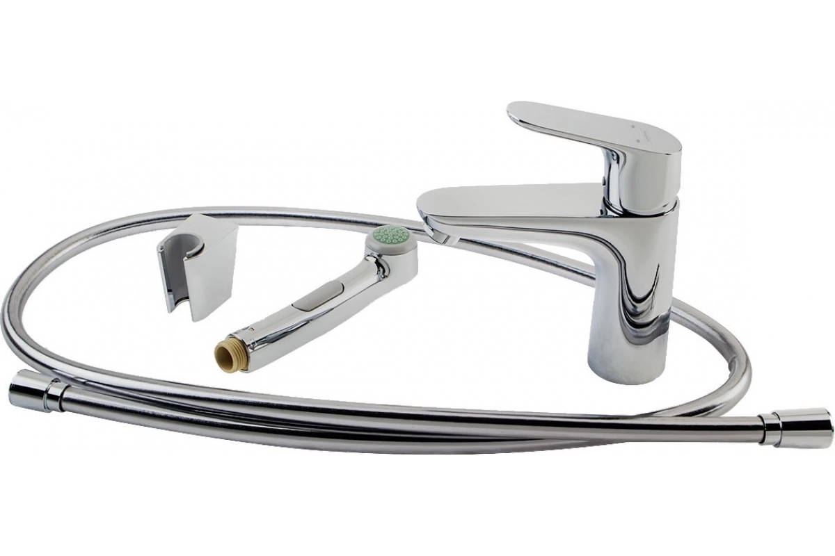 Смеситель для раковины Hansgrohe Focus 31927000 (с гигиеническим душем) (с донным клапаном)