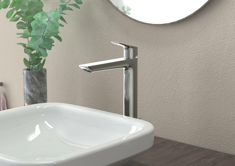 Смеситель для раковины Hansgrohe Logis Fine 240 71257000 (с донным клапаном), хром