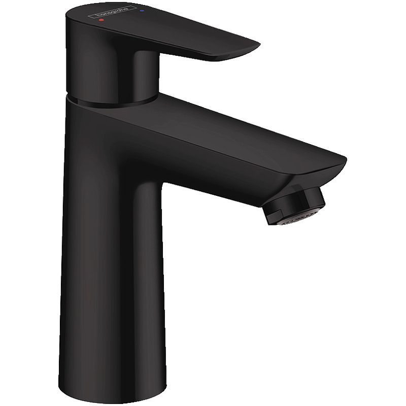 Смеситель для раковины Hansgrohe Talis E 71710670 (с донным клапаном), черный матовый