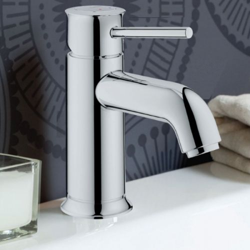 Смеситель для раковины Grohe BauClassic 23162000 (без донного клапана)
