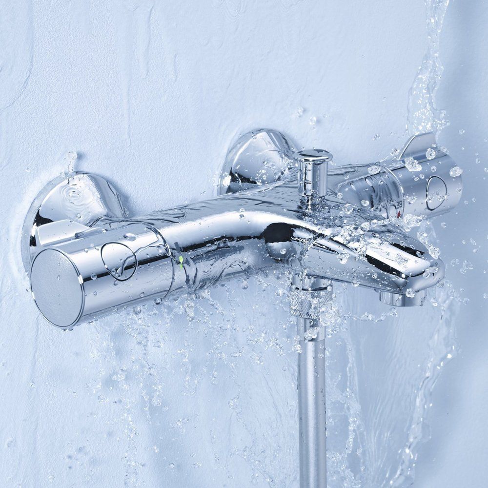 Смеситель для ванны термостатический Grohe Grohtherm 800 34567000 (без душевого гарнитура)
