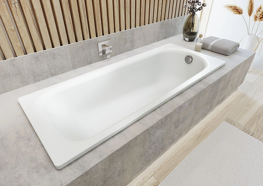 Ванна стальная Kaldewei Saniform Plus 375-1 112830000001 180x80 см (с Anti-Slip, без опоры), белый