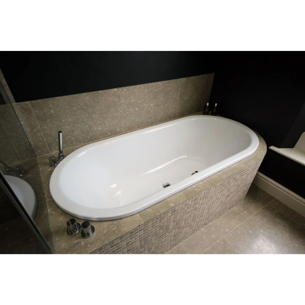 Ванна стальная Kaldewei Centro Duo Oval 128 282800010001 180х80 см (без опоры), белый