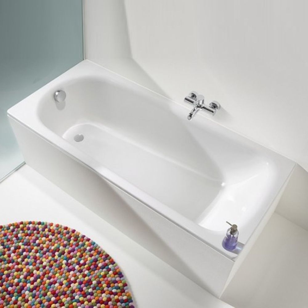 Ванна стальная Kaldewei Saniform Plus 375-1 112800010001 180x80 см (без опоры и покрытия), белый
