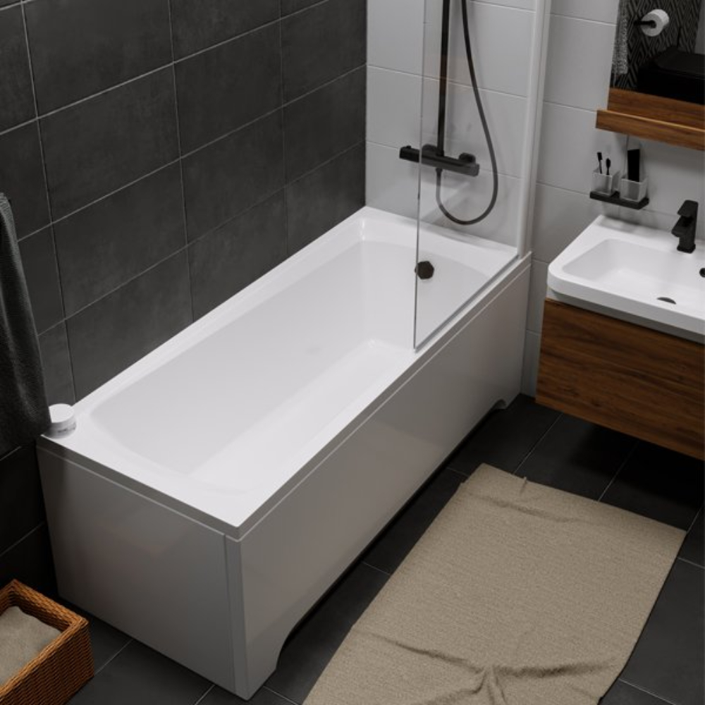 Ванна акриловая Ravak Domino Plus C651R00000 180х80 см (без опоры), белый