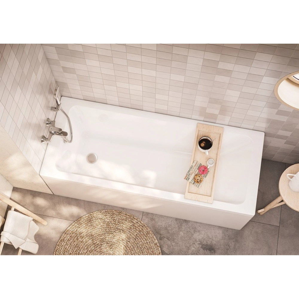 Ванна акриловая Roca Leon 248659000 150х70 см (без монтажного комплекта), белый