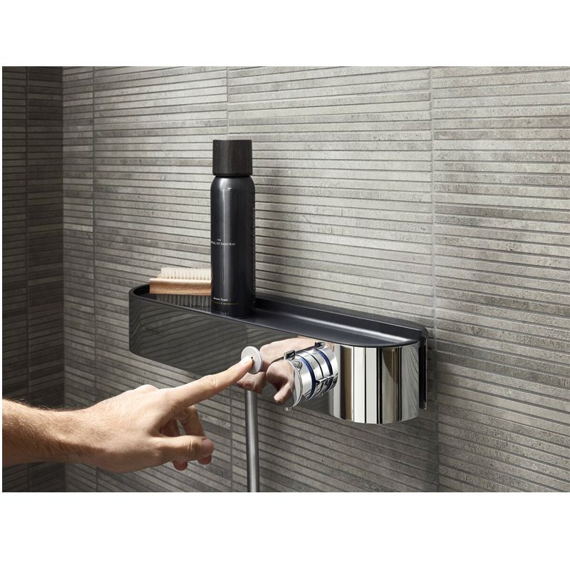 Смеситель для душа термостатический Hansgrohe ShowerTablet Select 400 24360700, матовый белый