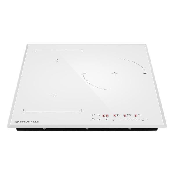 Варочная панель индукционная Maunfeld CVI453SBWH LUX Inverter,белый