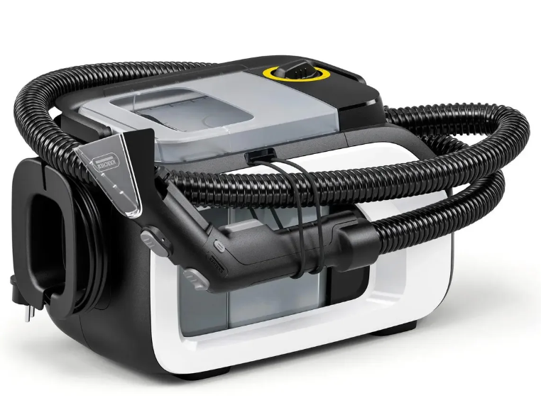 Пылесос моющий SE 3 Compact Home (1.081-530.0), черный/белый