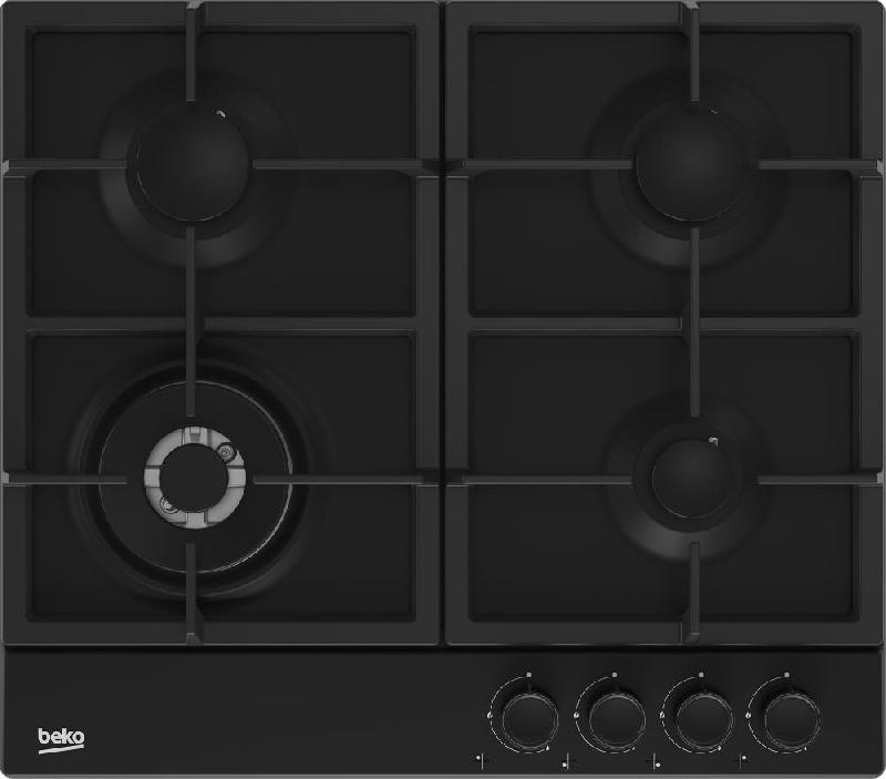 Варочная панель газовая Beko BHGM6422K5WB, черный