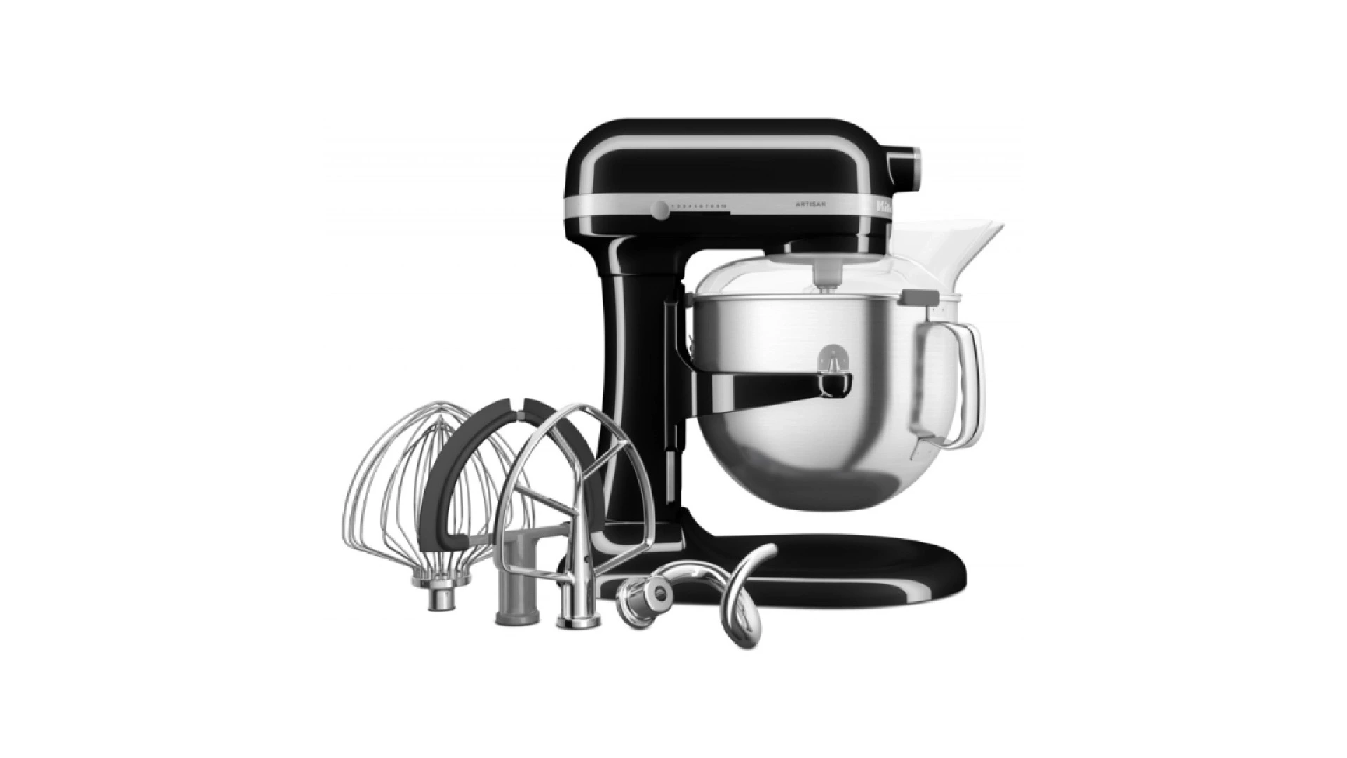 Миксер планетарный KitchenAid Artisan 5KSM70SHXEOB, черный