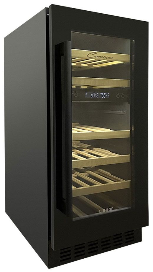 Винный шкаф встраиваемый Libhof CXD-28 Black