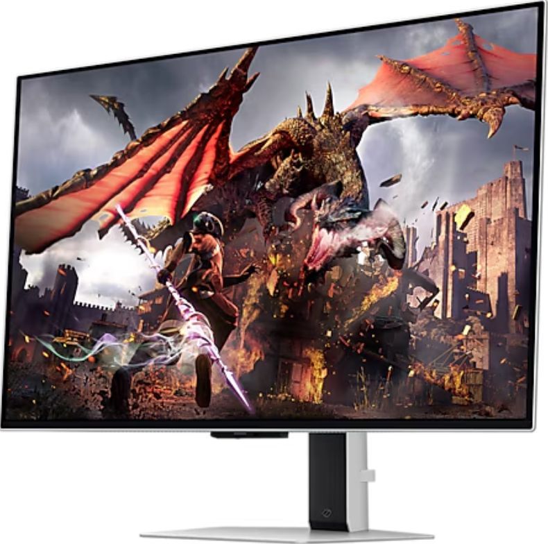 Монитор Samsung Odyssey OLED G8 LS32DG800SIXCI, серебристый