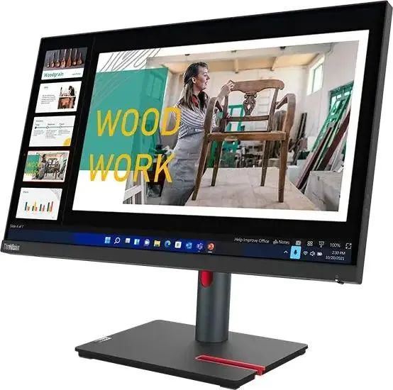 Монитор Lenovo ThinkVision P24q-30, черный