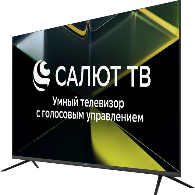 Телевизор LEFF 43U680T, черный