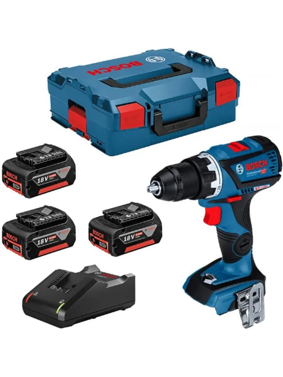 Дрель-шуруповерт Bosch GSR 18V-60C, (0615990L8E)