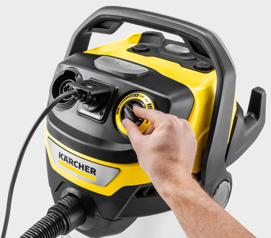Строительный пылесос Karcher WD 6 P S V-30/6/22/T + DDC (YSY), желтый