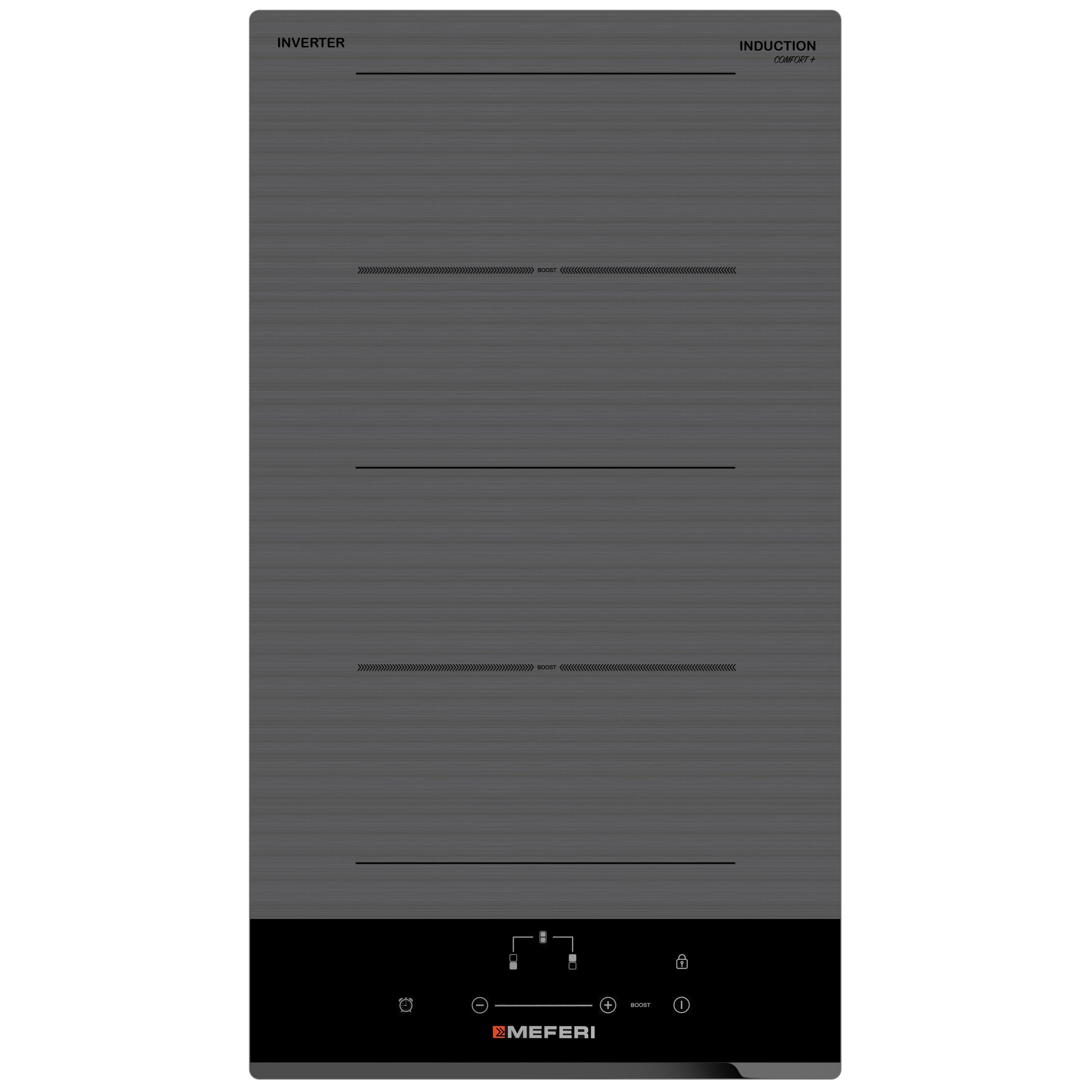 Варочная панель индукционная Meferi MIH302GR COMFORT PLUS, серый