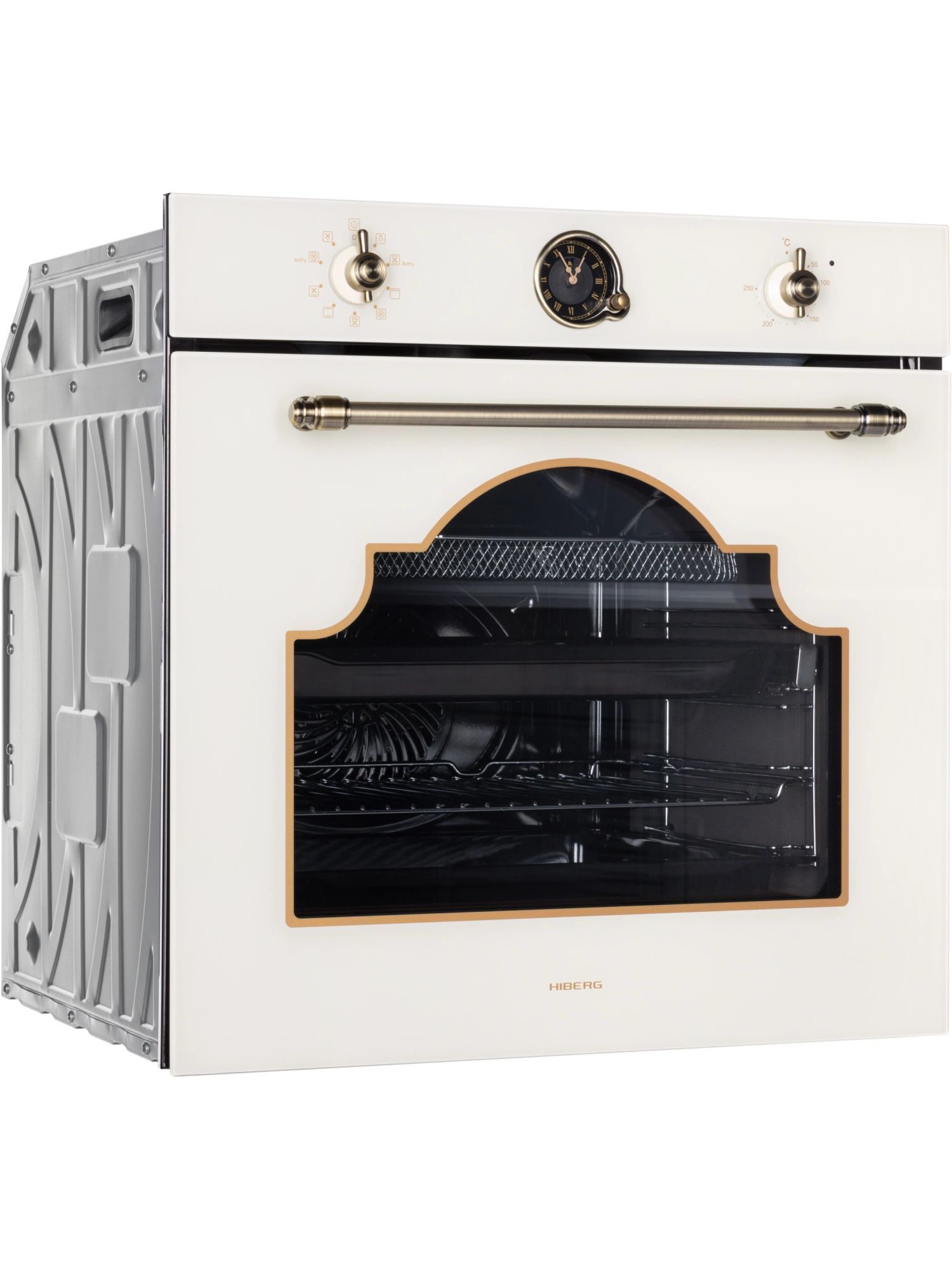 Духовой шкаф электрический HIBERG VM 6392 YR, бежевый