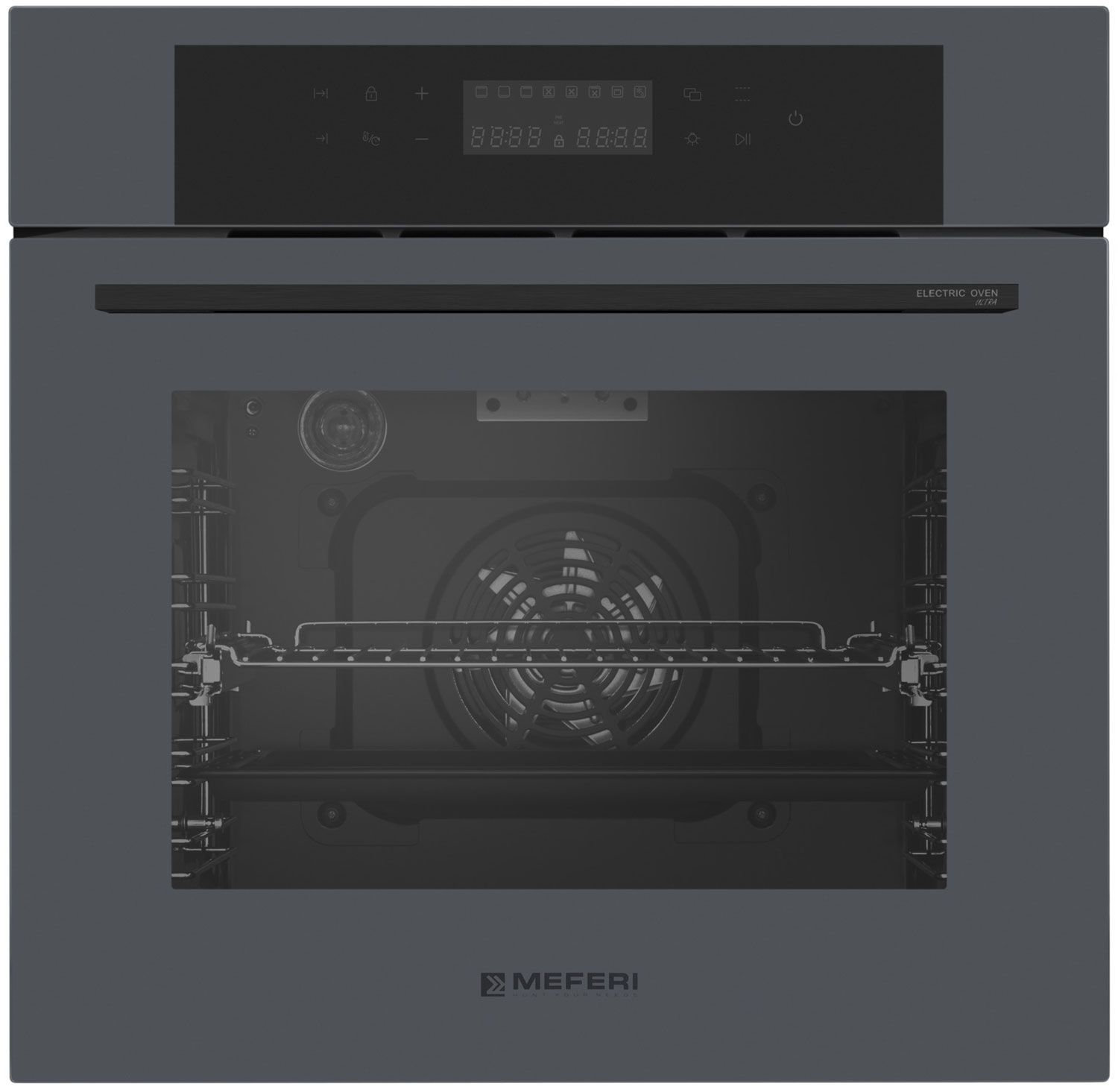 Духовой шкаф электрический Meferi MEO6010GR ULTRA, серый