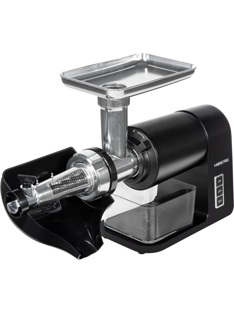 Мясорубка электрическая HIBERG MG 990 B, черный