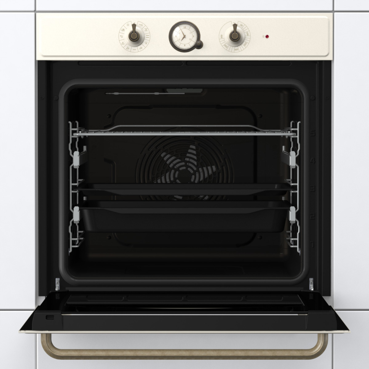 Духовой шкаф электрический Gorenje BO6735CLI, слоновая кость